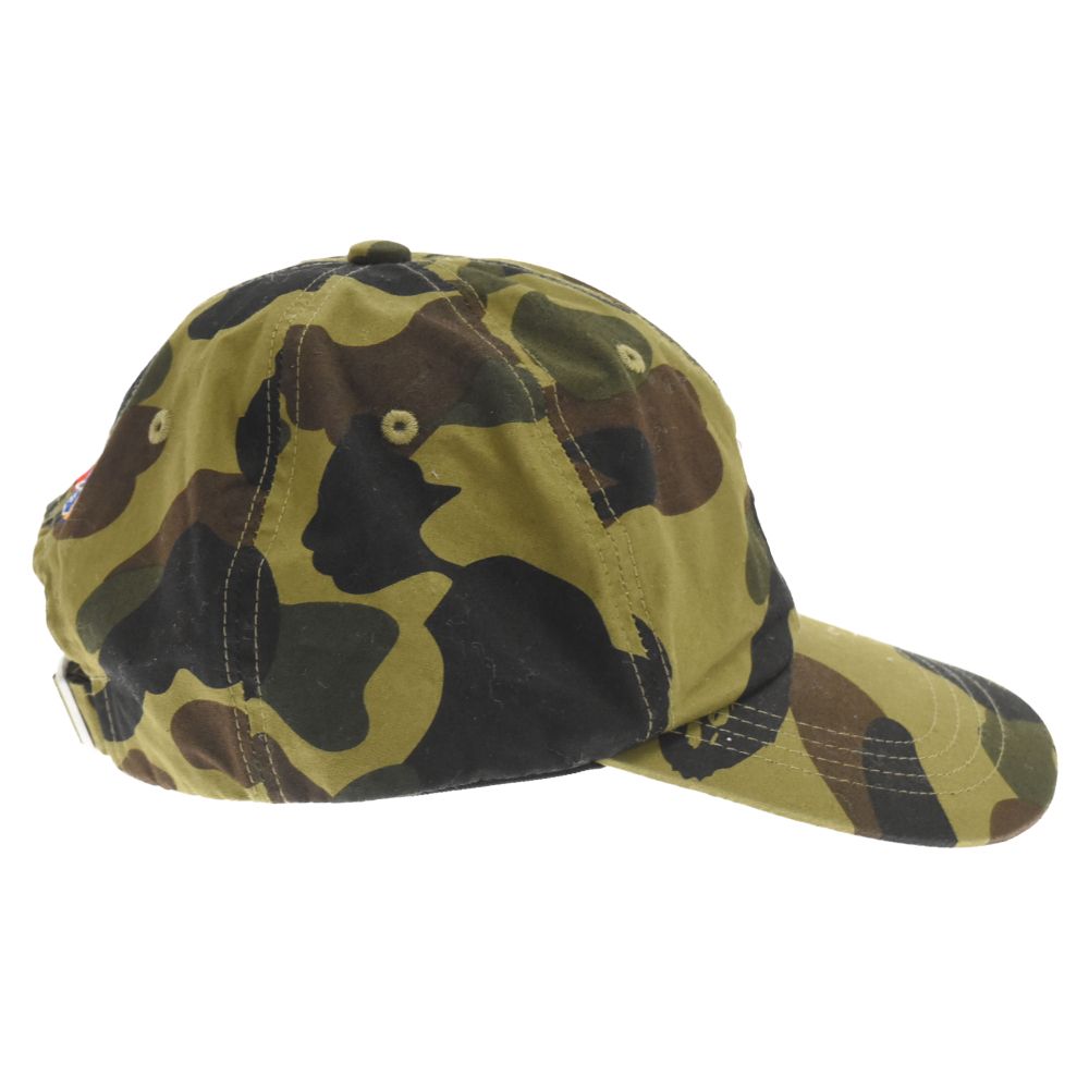 A BATHING APE (アベイシングエイプ) Green Camo Shark Cap グリーンカモ シャーク キャップ 帽子 カーキ  001CPD201003X - メルカリ