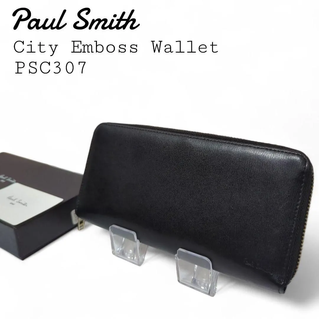 Paul Smith シティエンボス長財布　ブラック　PSC307 楽天市場】ポールスミス 長財布 財布 メンズ ブランド ポール・スミス