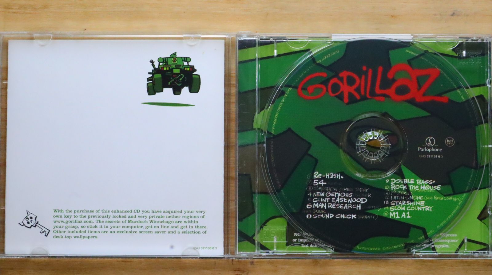 中古CD☆ゴリラズ/GOROLLAZ□ Gorillaz 【724353113803