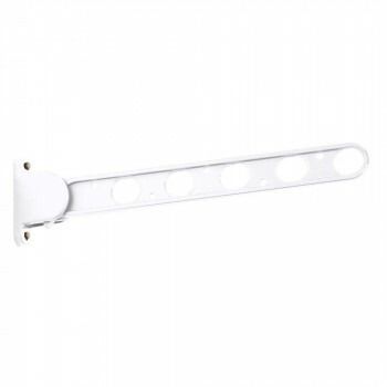 DRY WAVE ドライ ウェーブ 窓壁用物干金物 W|ホワイト KA75 W