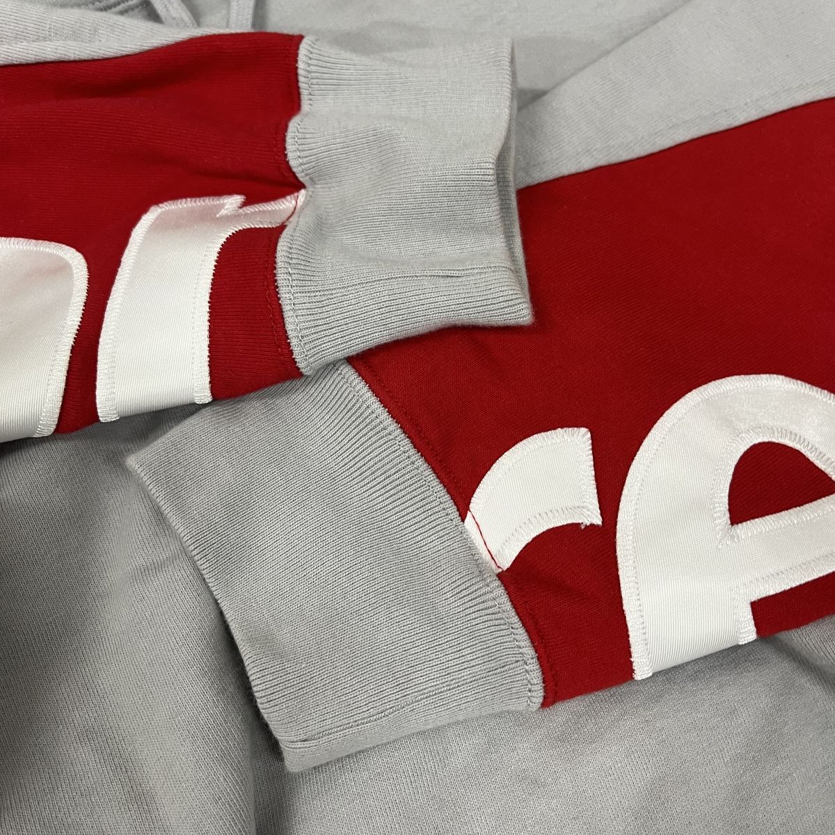 Supreme/シュプリーム【22SS】Cropped Panels Hooded Sweatshirt/クロップド パネル フーデッド  スウェットシャツ/パーカー/M