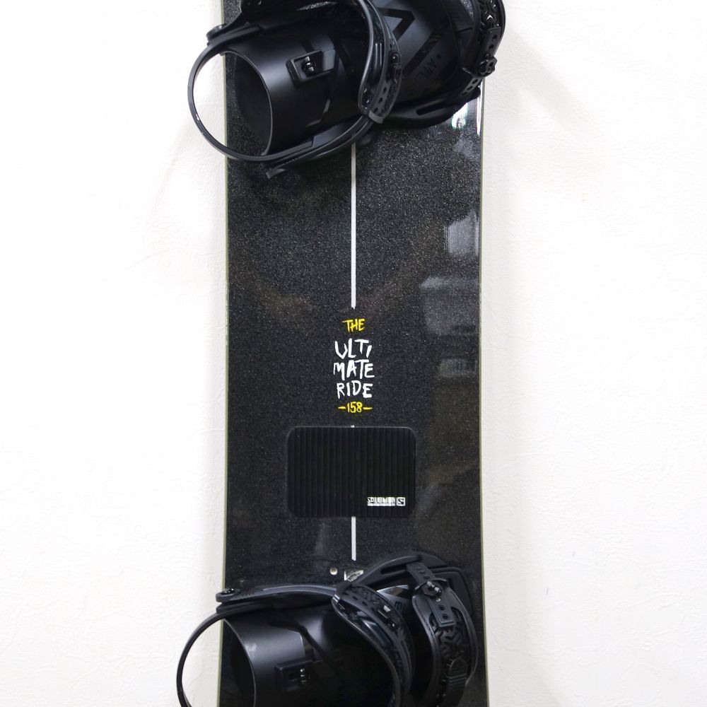 美品 サロモン SALOMON THE ULTIMATE RIDE 158cm バインディング UNION ATLAS ケースセット スノーボード アウトドア 美品 サロモン SALOMON THE ULTIMATE RIDE 158cm バインディング