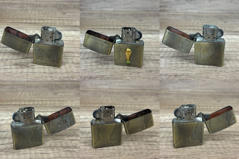 2002年 FIFA WORLD CUP 日韓ワールドカップ 公認グッズ Zippo ジッポ