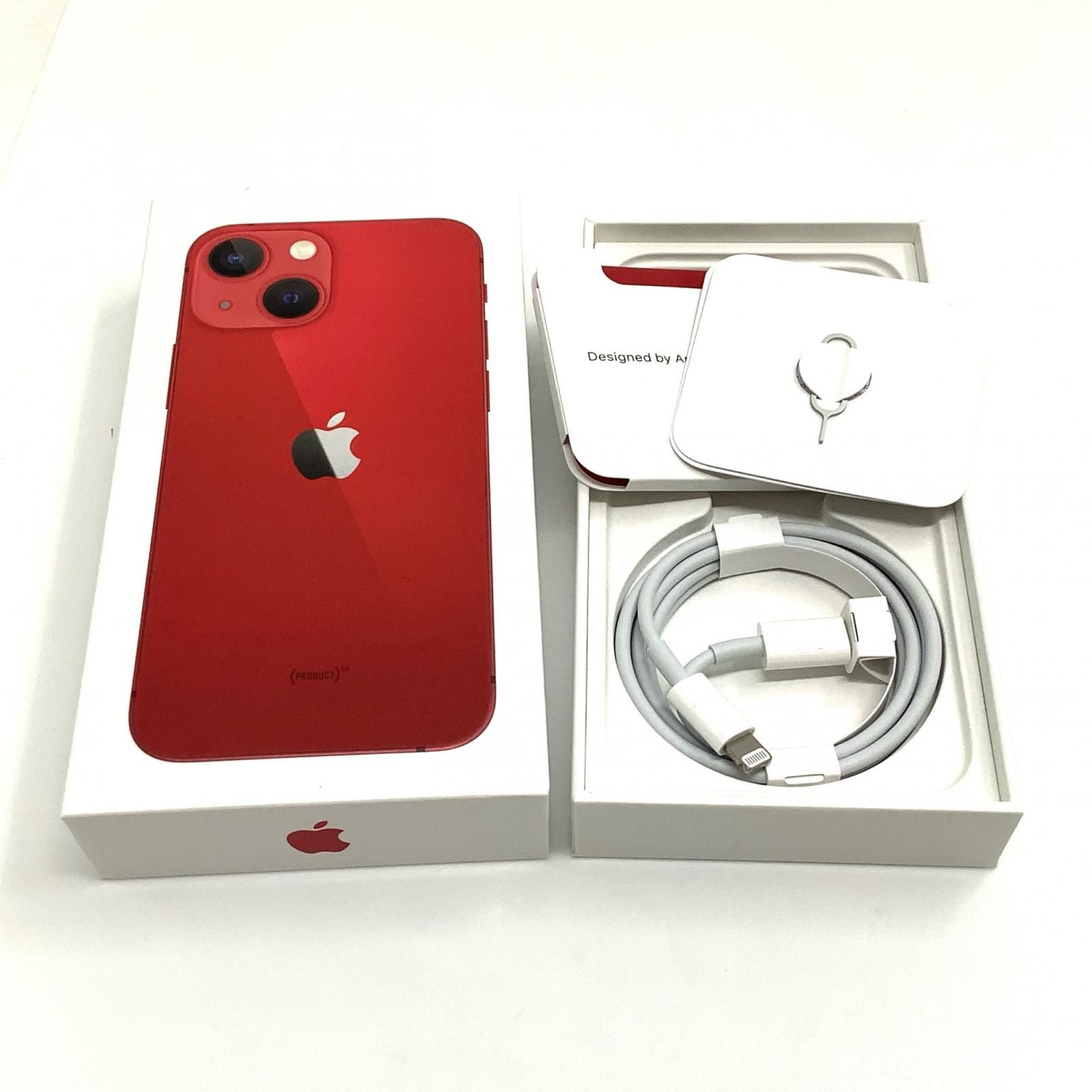 Apple iPhone 13 mini (PRODUCT)RED simフリー 【公式通販】