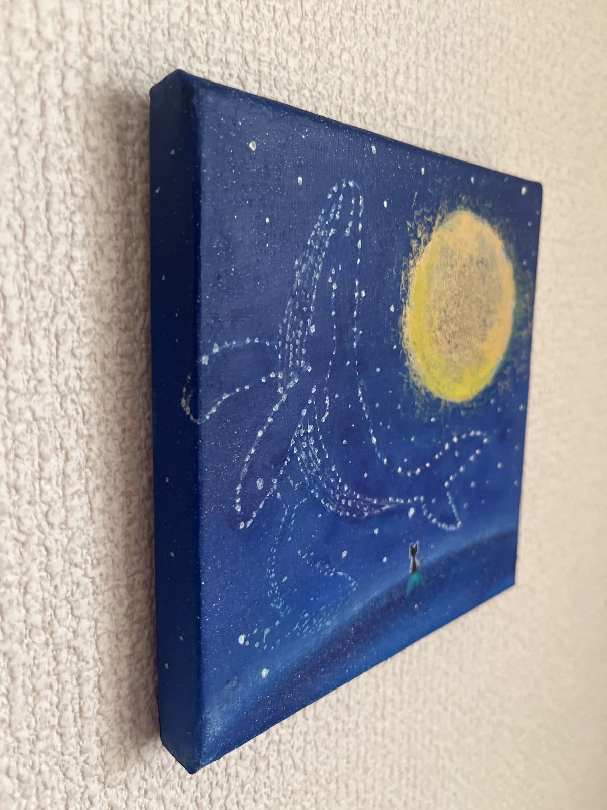 一点物イラストアート】Who's next【F0号】現代アート,イラスト 一点物