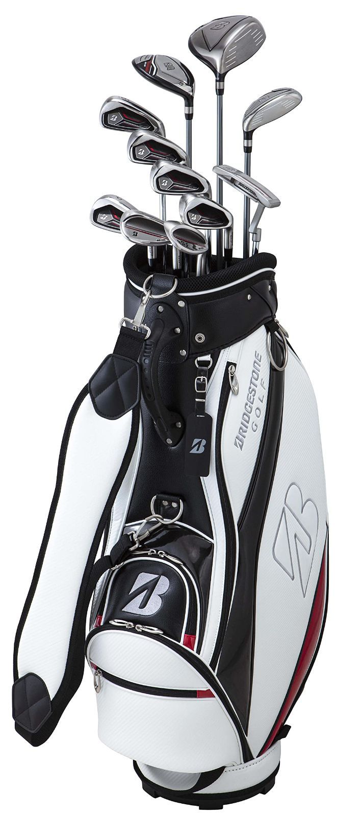人気商品 BRIDGESTONE ブリヂストン ゴルフクラブセット BRIDGESTONE GOLF BG-100 キャディバッグ付きクラブ11本セット メンズ