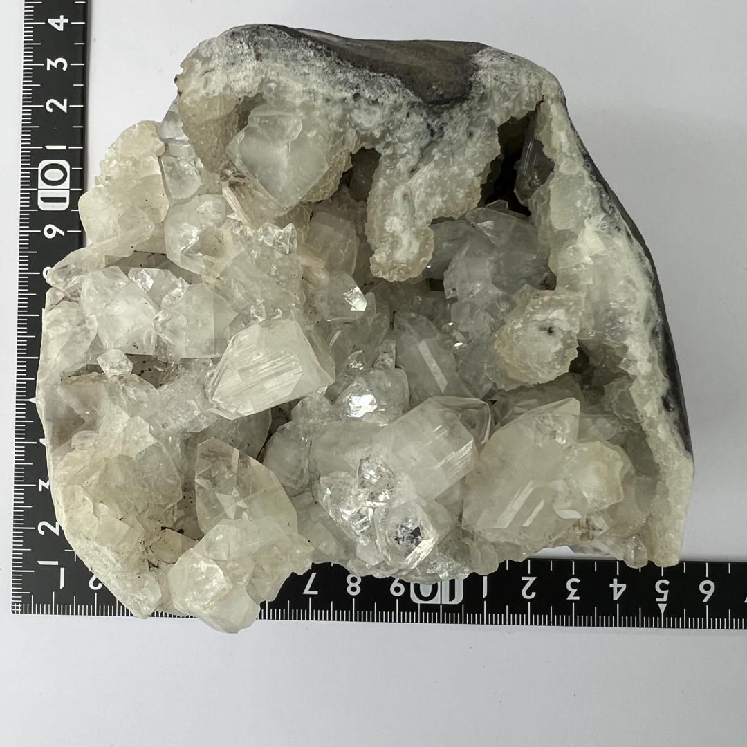 E21183】アポフィライト 魚眼石 インド Apophyllite 天然石 鉱物 原石