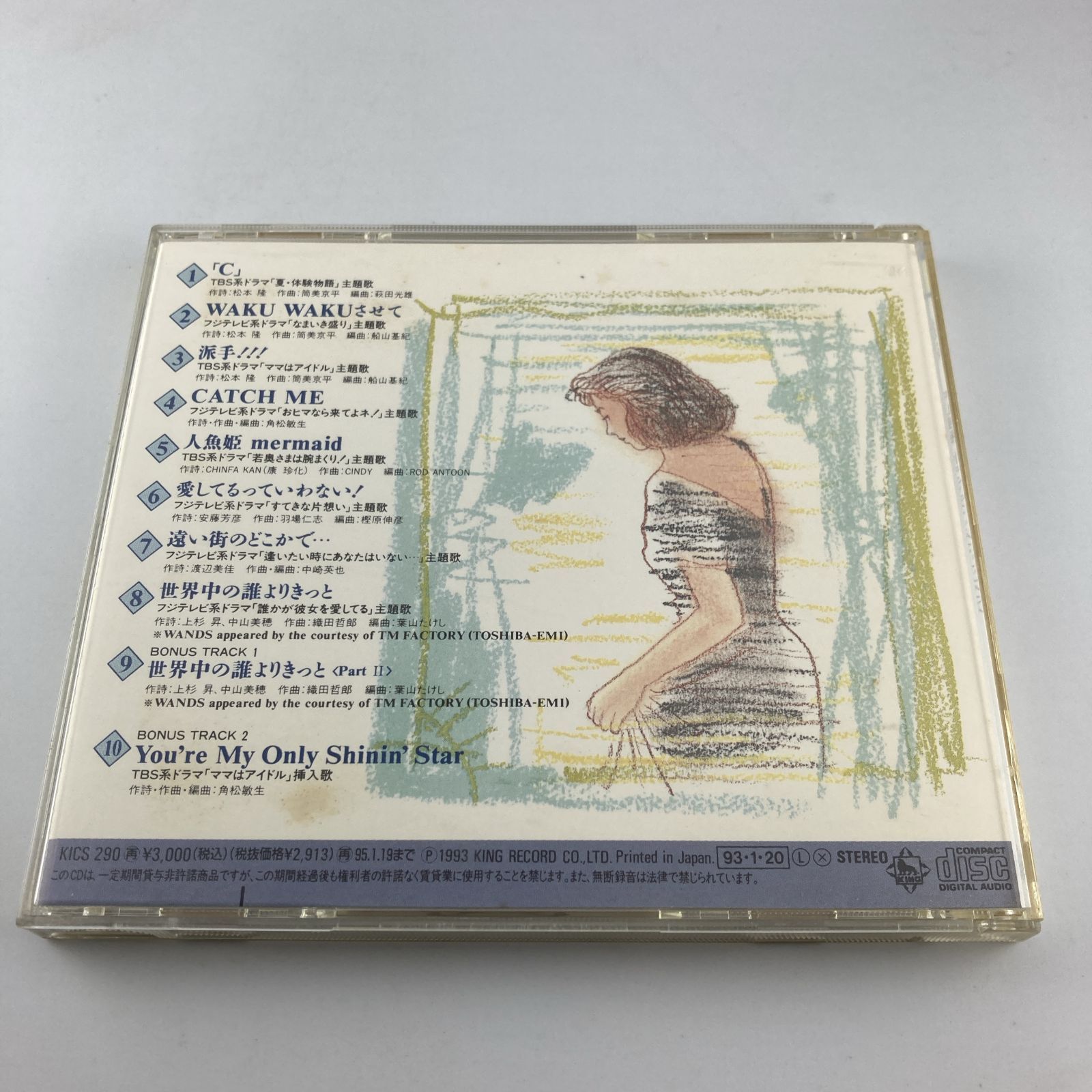 CD 中山美穂 / Dramatic Songs MIHO NAKAYAMA ON TV THEMA(廃盤