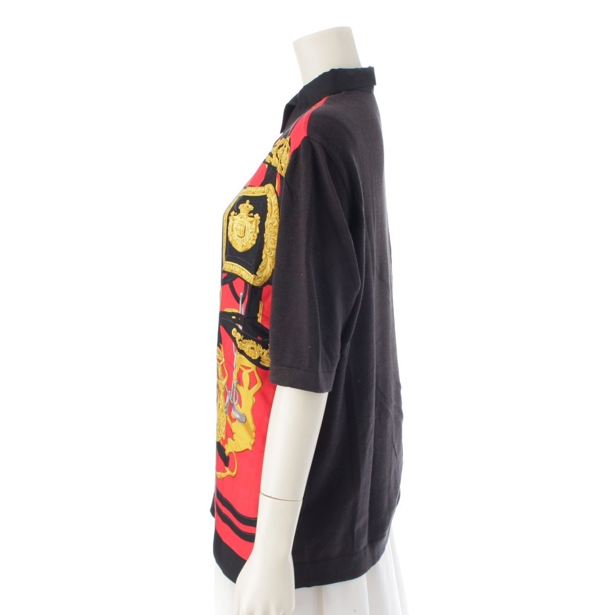 極美品！エルメス　カシミヤ×シルク　ニットブラウス　ポロシャツ 楽天市場】エルメス（ポロシャツ｜トップス）：レディース