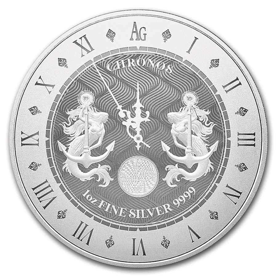 保証書・カプセル付き] 2021年 (新品) トケラウ「クロノス」純銀 1