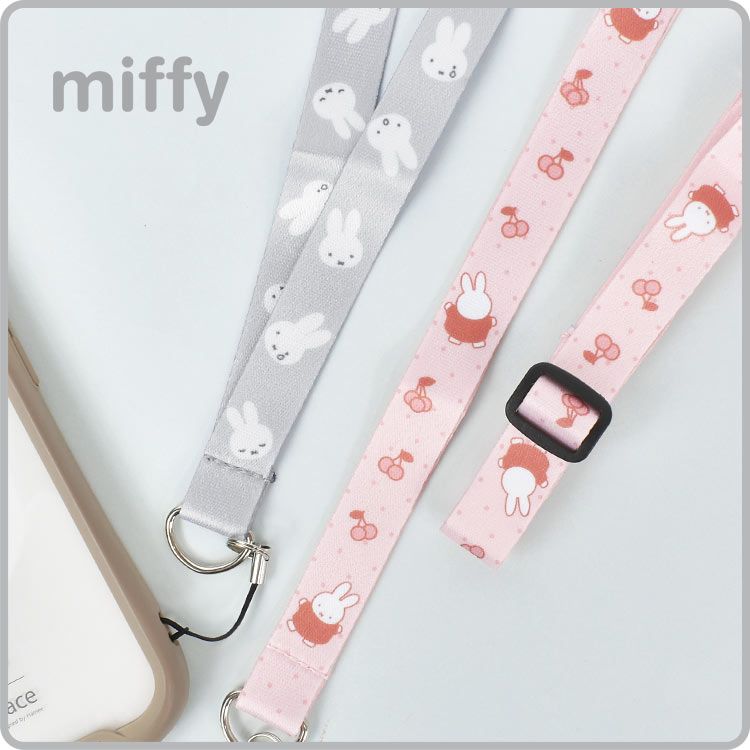 ネックストラップ ミッフィー キャラクター スマホ 子供 キッズ