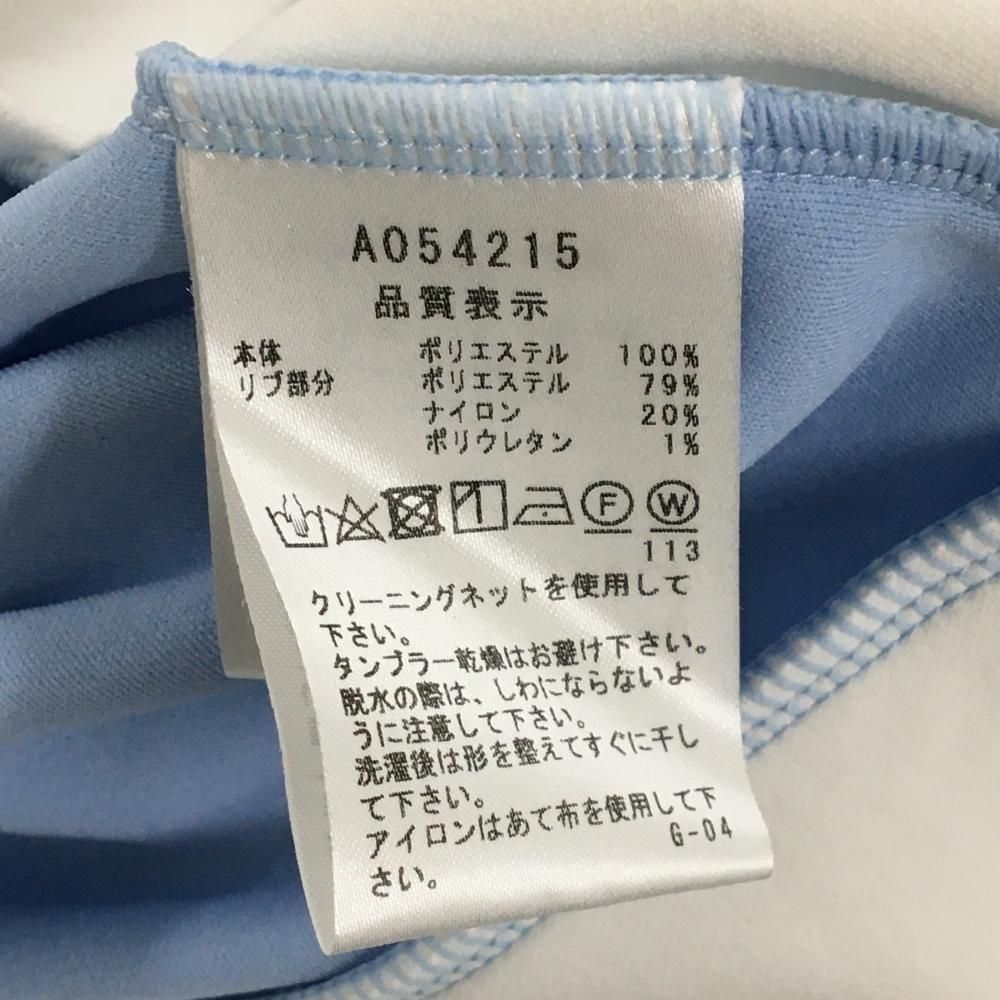 アルチビオ ジャケット ライトブルー×白 ロゴワッペン