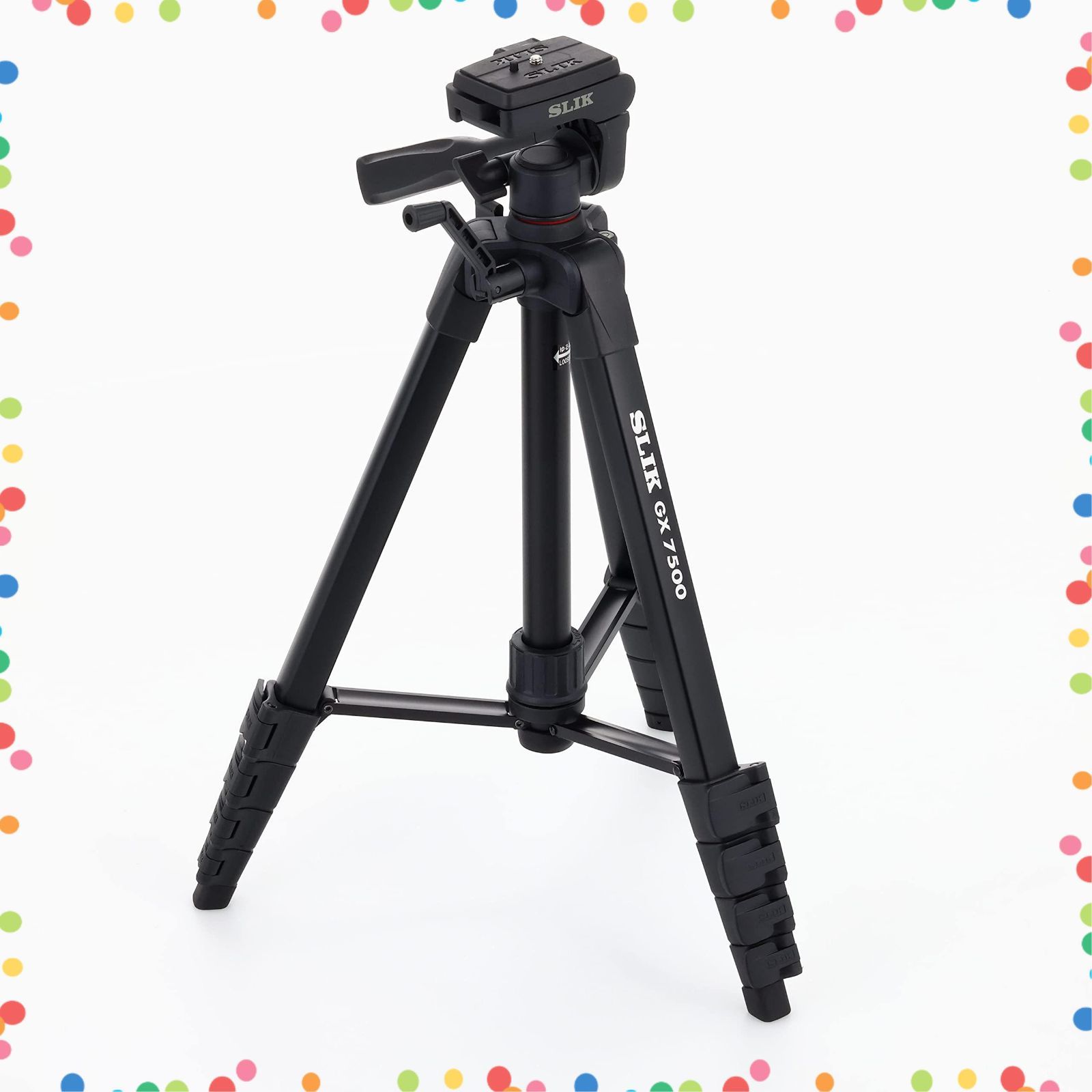 SLIK 5段三脚 ケース付 GX7500(代引不可) SLIK 5段三脚 GX7500〔代引不可〕