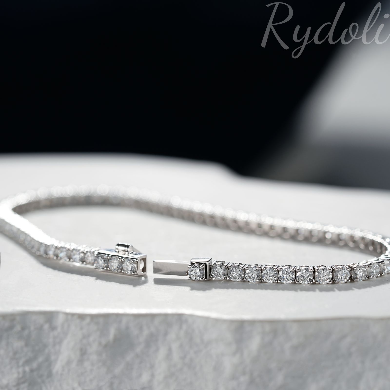 PT950 3.5ct オーダーメイド テニスブレスレット ラボグロウン