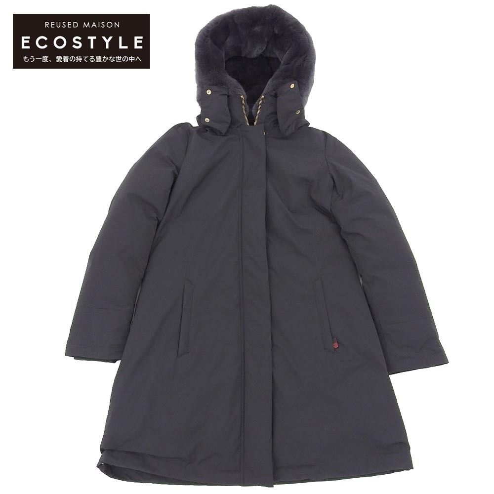 WOOLRICH ウールリッチ 美品 WOOLRICH ウールリッチ スピック＆スパン別注 ボウブリッジ ダウンコート レディース ブラック S  WWCPS2870 S - メルカリ