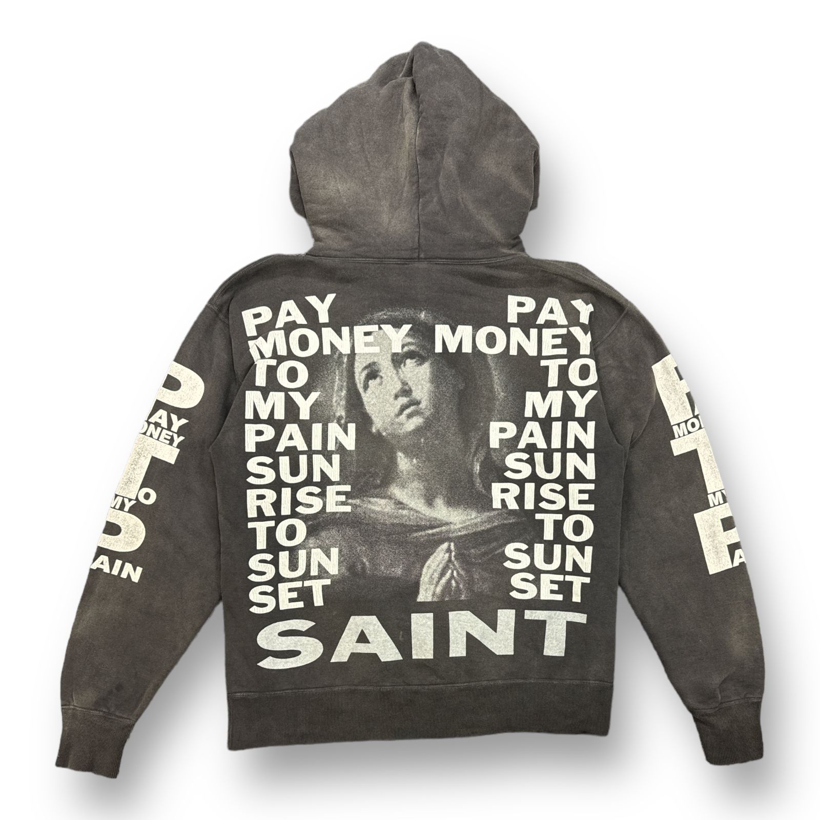 SAINT MICHAEL 24SS PTP HOODIE BRND MONEY SM-YS8-0000-C51 ヴィンテージ スウェット フーディ  パーカー セントマイケル L 66363A