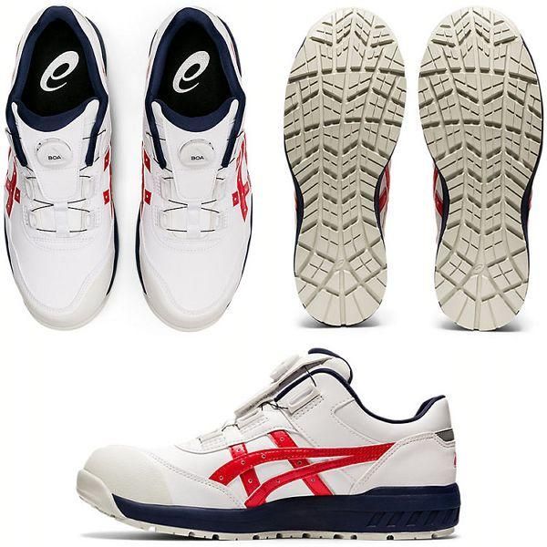 公式 ブラック×ブラック 26.5cm アシックス 安全靴 ローカット BOAシステム JSAA規格 A種先芯 作業靴 スニーカー ワーキングウィンジョブ CP306 Boa 1273A029 25.5~27cm アシックス D