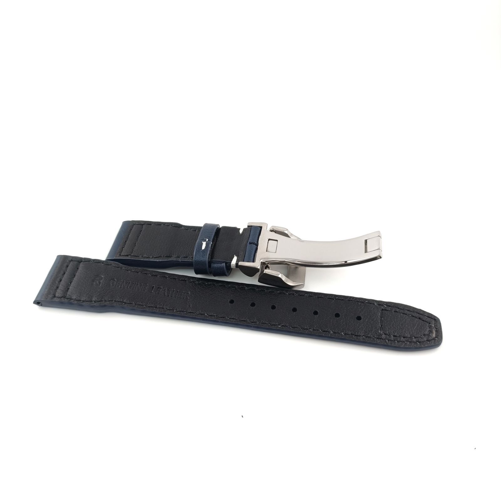 IWC - 新品未使用 IWC純正 ベルト クロコ 濃紺 20mm×18mmの通販 by IWC