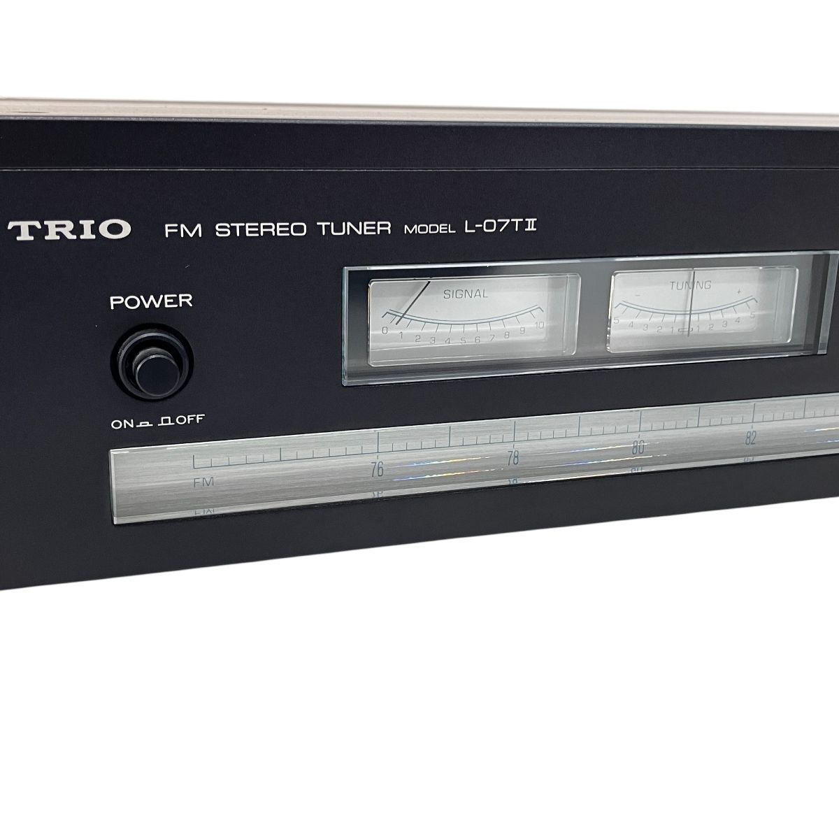 TRIO  L–07TⅡ  FMチューナー TRIO L-07TII: BLUESS Laboratory