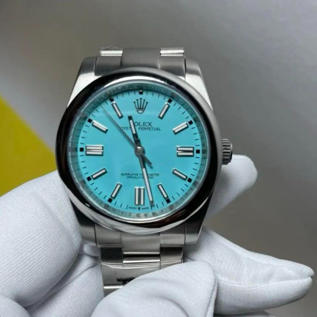 ロレックス】オイスターパーペチュアルタイコーズ36男女兼用コマ調整し  