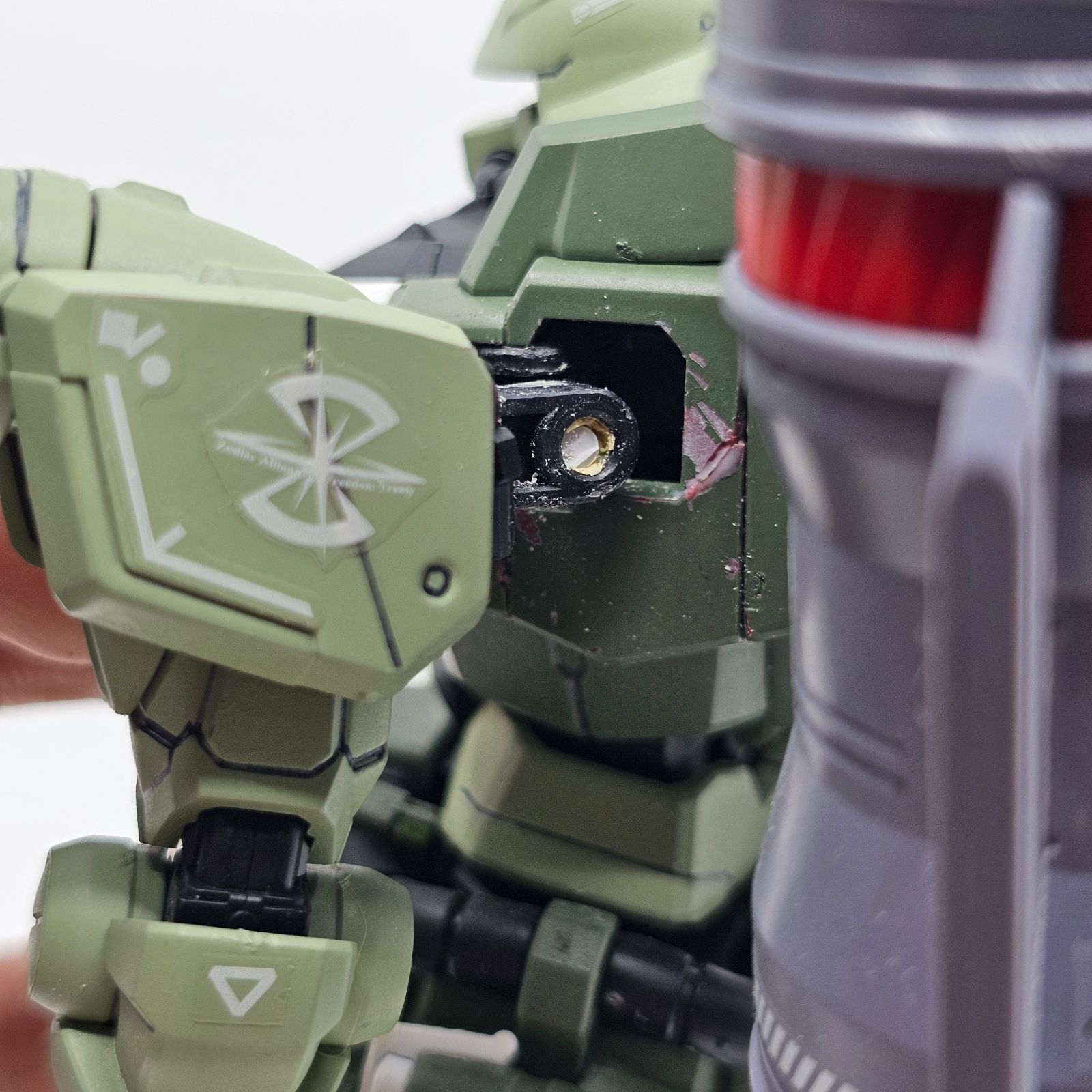 塗装済み完成品】MG ガナーザクウォーリア 一般機カラー（リペアあり 