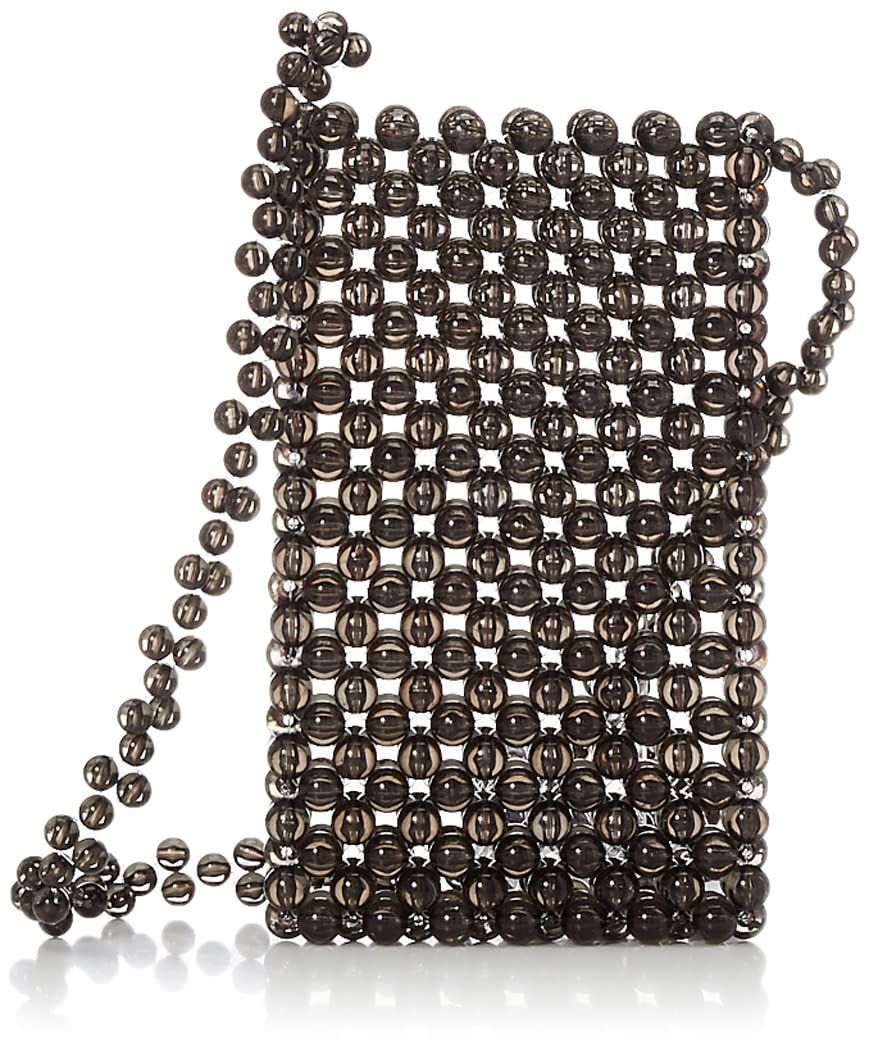 人気商品 アイディー フレイ クリアビーズphoneケース FWGB221306 レディース BLK