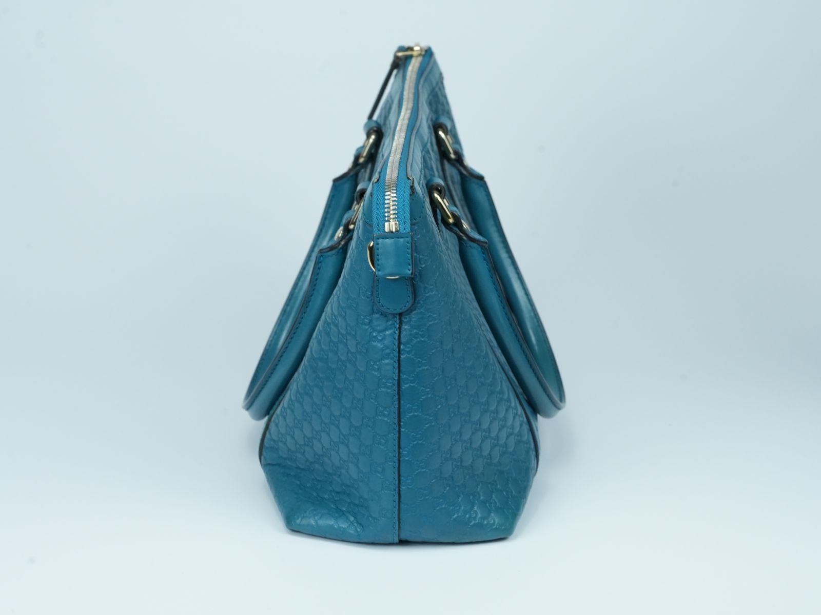 美品】GUCCI グッチ トートバッグ マイクロシマ GG柄 レザー