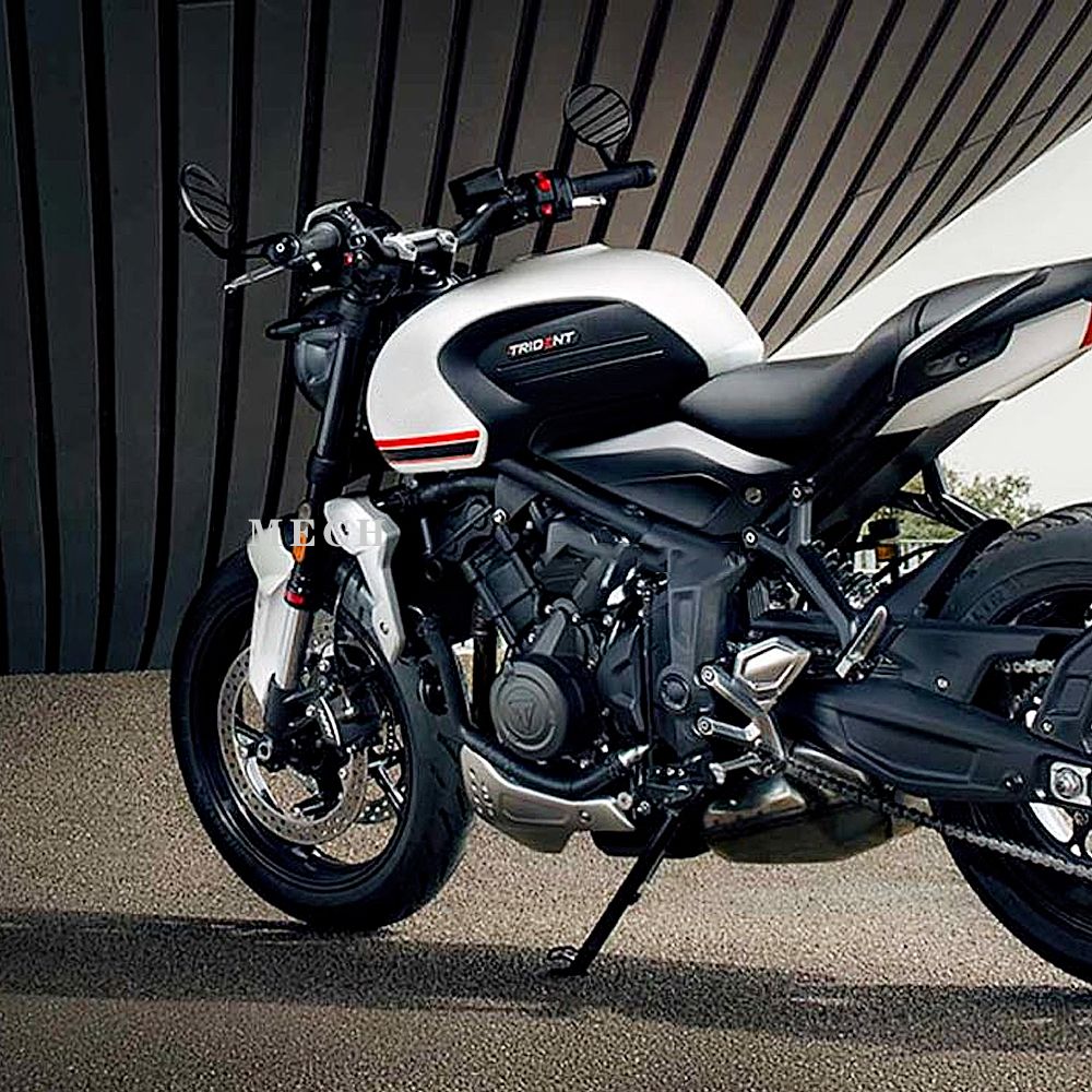 トライデント660 トライデント660 バックミラー 2021年 2025年 バイクハンドルバーミラー バイク バーエンドミラー