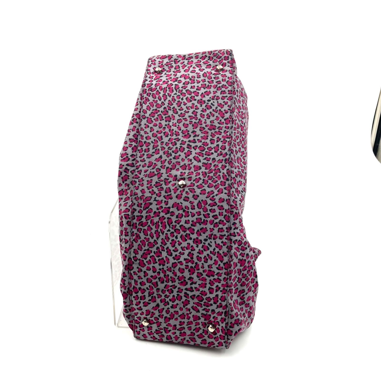 □美品□Bottega Veneta ボッテガヴェネタ レオパード総柄