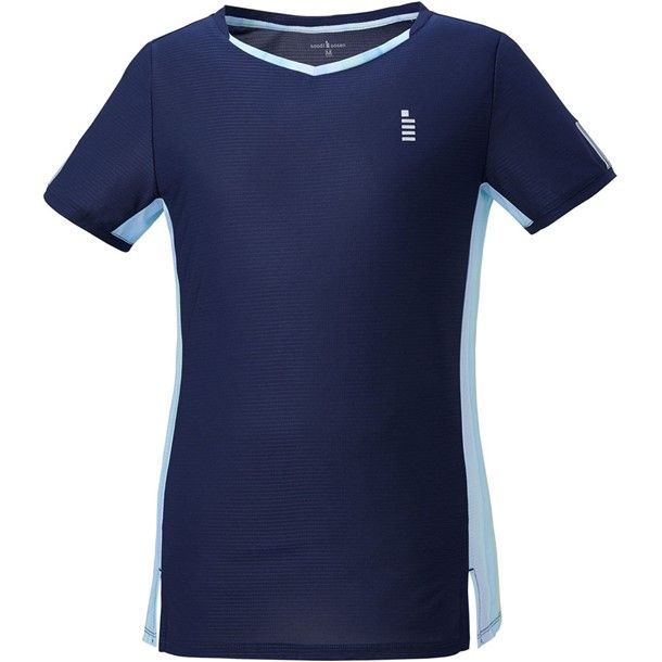 ゴーセン GOSEN レディースゲームシャツ テニスゲームシャツ レディース (t2061-17)、ﾈｲﾋﾞｰ