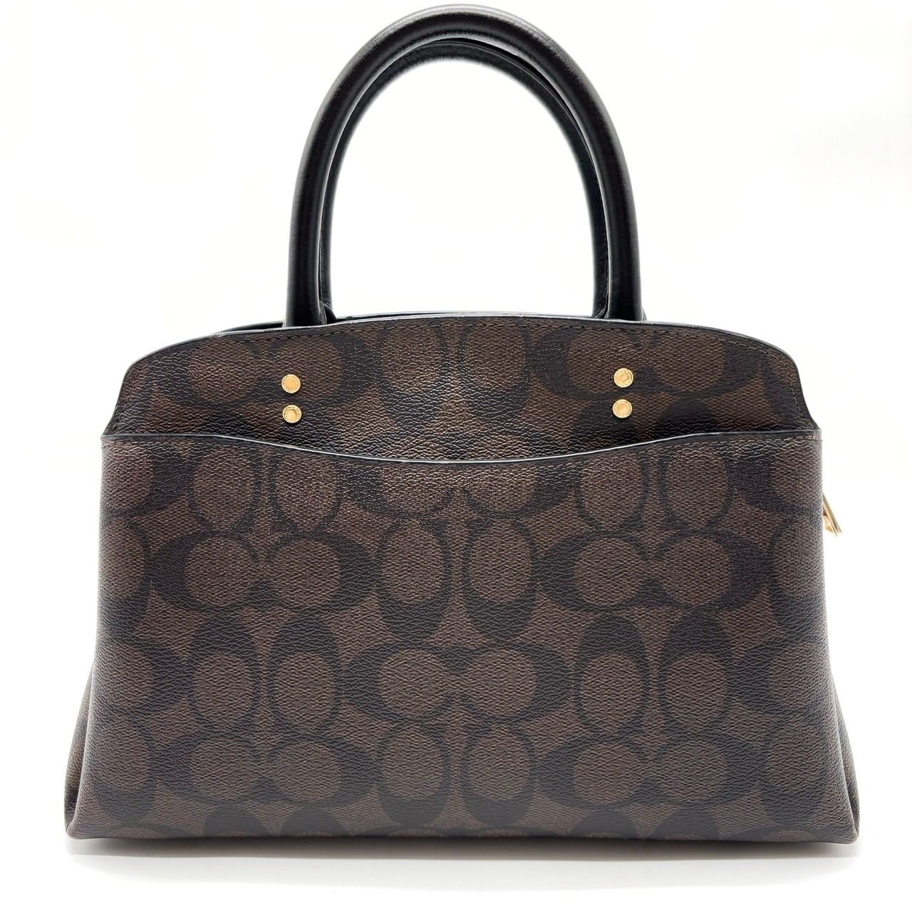 COACH リリー キャリーオール シグネチャー 2WAY ショルダーバッグ ✨良品✨ COACH コーチ 2way ショルダーバッグ トートバッグ リリー