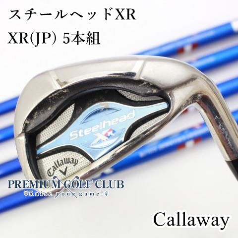 中古】[B-ランク] レディースアイアンセット キャロウェイ スチールヘッドXR/XR(JP) 5本組/L/30[1129] - メルカリ