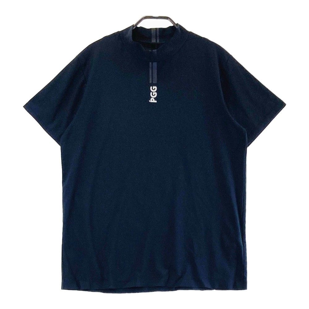 サイズ：6 PGG PEARLY GATES パーリーゲイツ 2023年 ハイネック 半袖Tシャツ  ホワイト系 [240101438943] ゴルフウェア メンズ ストスト PGG PEARLY GATES パーリーゲイツ 2023年 ハイネック 半袖T