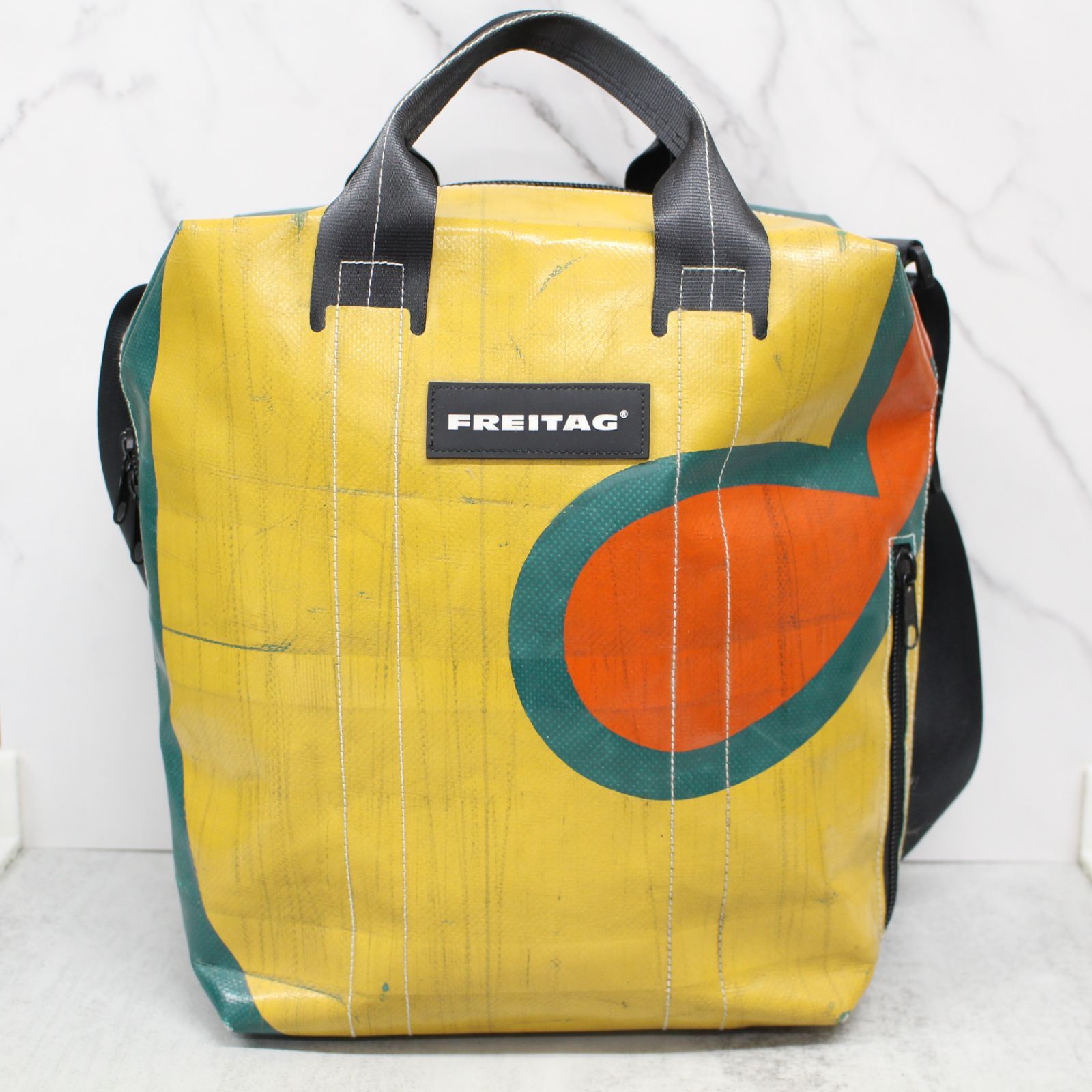 S033)FREITAG Serie G5.1 2wayバッグ イエローグリーン - メルカリ