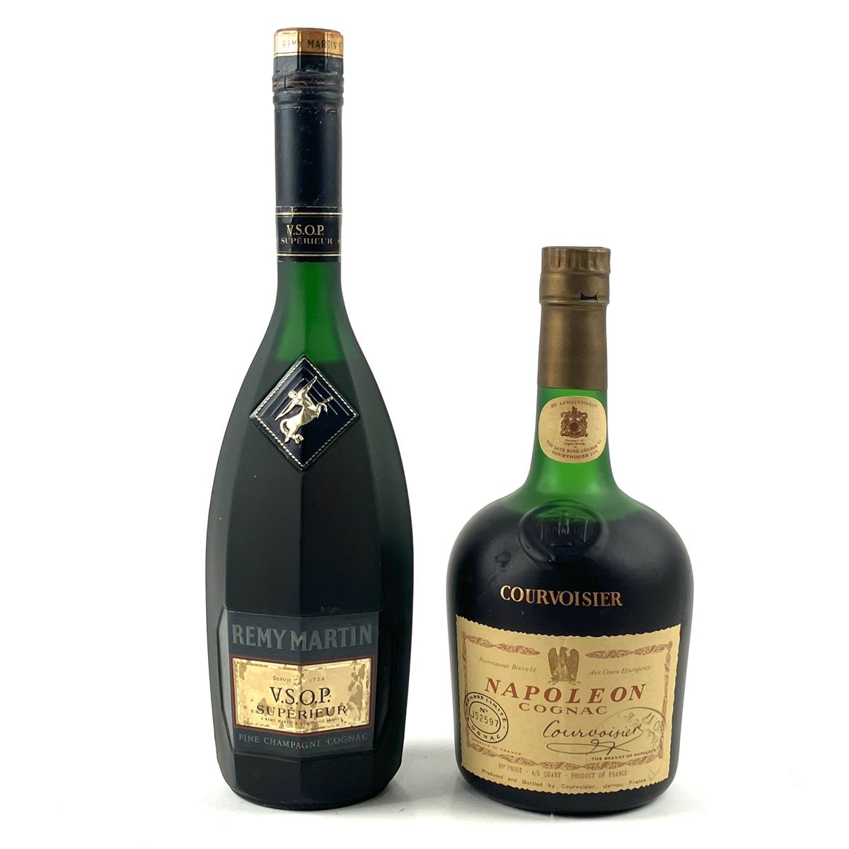 2本 REMY MARTIN COURVOISIER コニャック ブランデー セット 【古酒