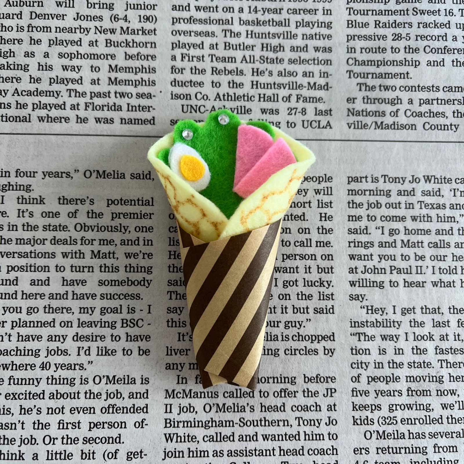 シルバニアファミリー三つ子の赤ちゃんサイズ【ゆめかわクレープおくるみ】