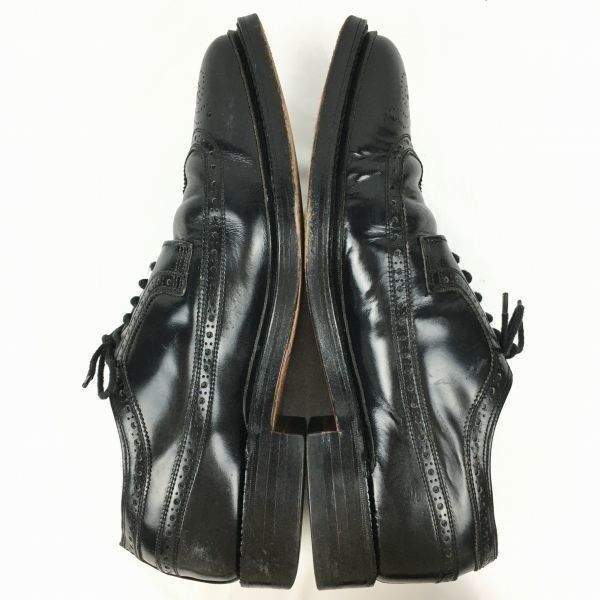 試着交換OK！ Tweed by Cheaney/チーニー　size9.5/28.0程度　イングランド製/Vintage 　ウイングチップ/シューズ〈黒/BLACK/ブラック〉メンズ//men's 菅NO.WZF-160 試着交換OK！Royal Tweed by Cheaney/チーニー size9.5/28.0程度