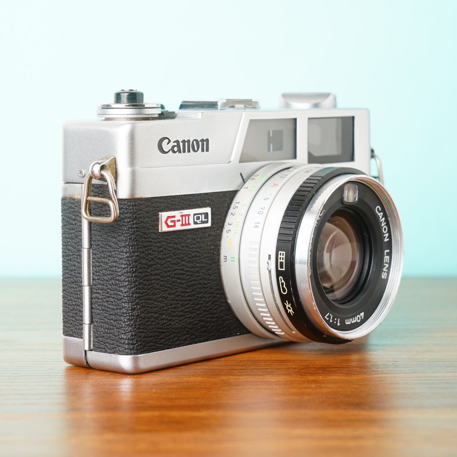 動作確認済み◎Canon ニューキャノネットQL17 G-III #62 完動品】 Canon NEW Canonet QL17 動作確認・モルト貼替済 動作確認済み