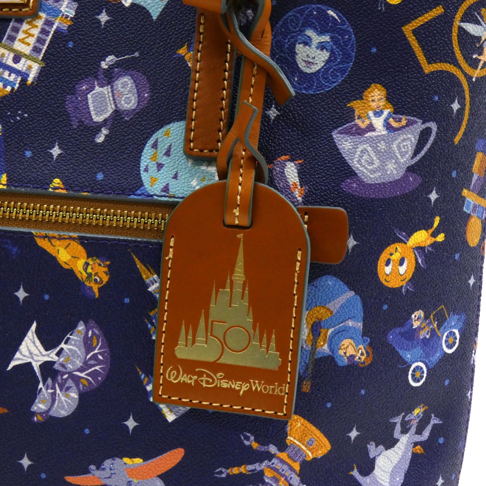 小牧店】DOONEY&BOURKE ディズニー50周年記念 トート バッグ ネイビー 