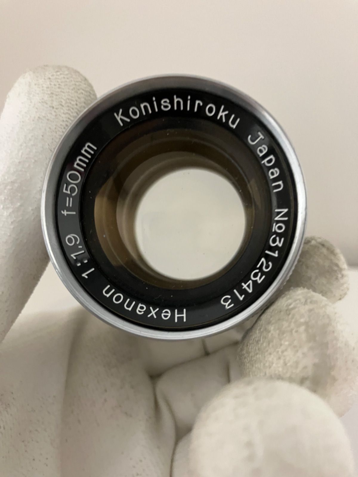 【小西六】Konishiroku Japan Hexanon 50mm F1.9 レンズ