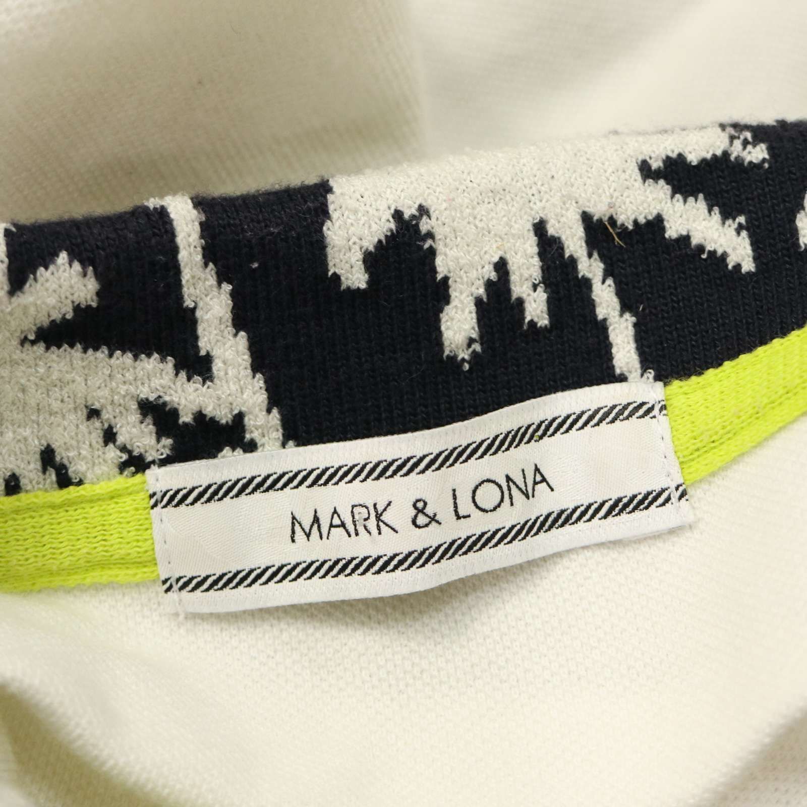 新品 MARK&LONA 胸ワッペン スカル ポロシャツ 46 新品 MARK&LONA 胸ワッペン スカル ポロシャツ 46（MARK&LONA