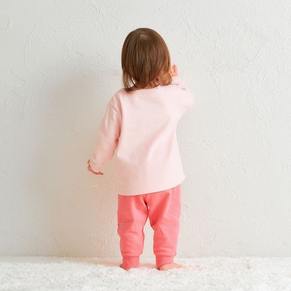 エルモ フリース ルームウェア ピンク db2871_5.jpg