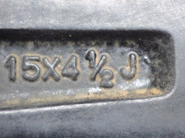 2851 B Verthandi PW-S8 ホイール 15x4.5J 4穴 PCD100 45 4本 BILLOVLOGS_CO_UK