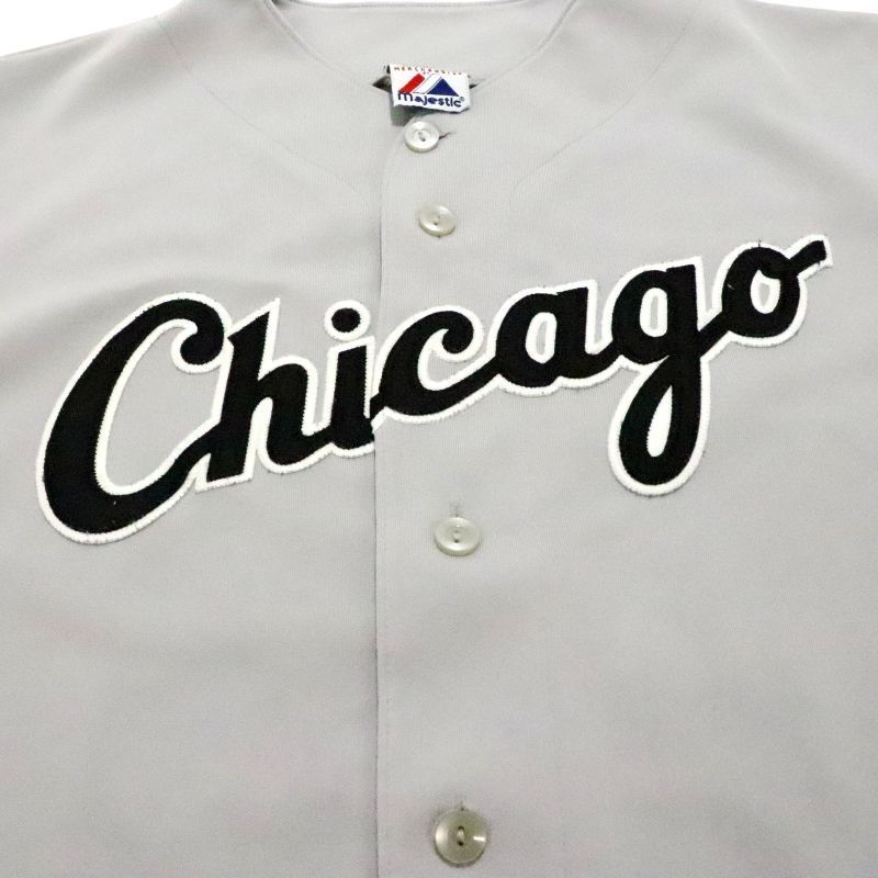 00s MLB majestic シカゴ・ホワイトソックス ベースボールシャツ