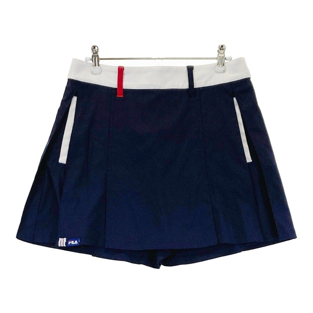 サイズ：M FILA GOLF フィラゴルフ  インナー付スカート  ネイビー系 [240101327448]# ゴルフウェア レディース ストスト