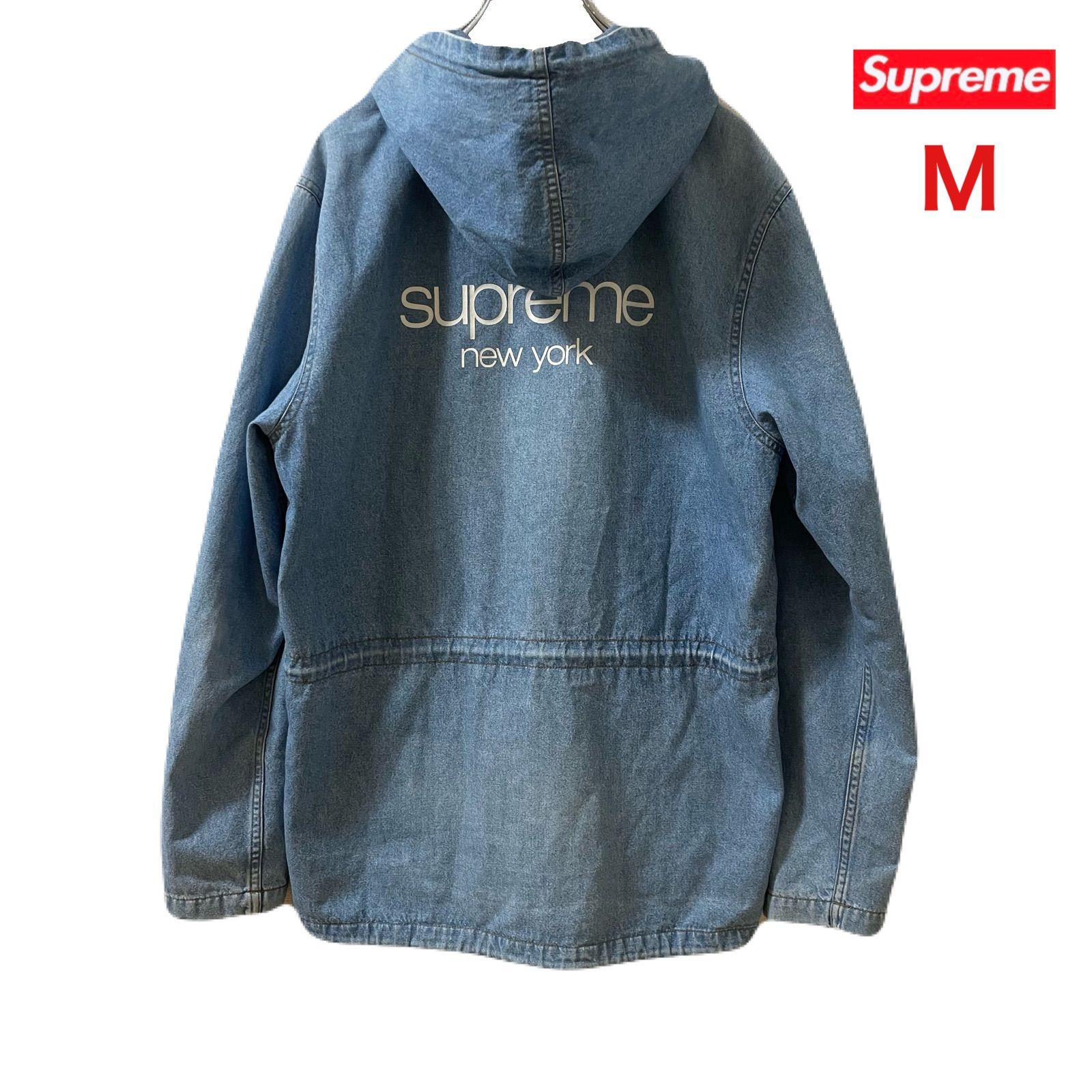 Supreme Hooded Denim Parka 