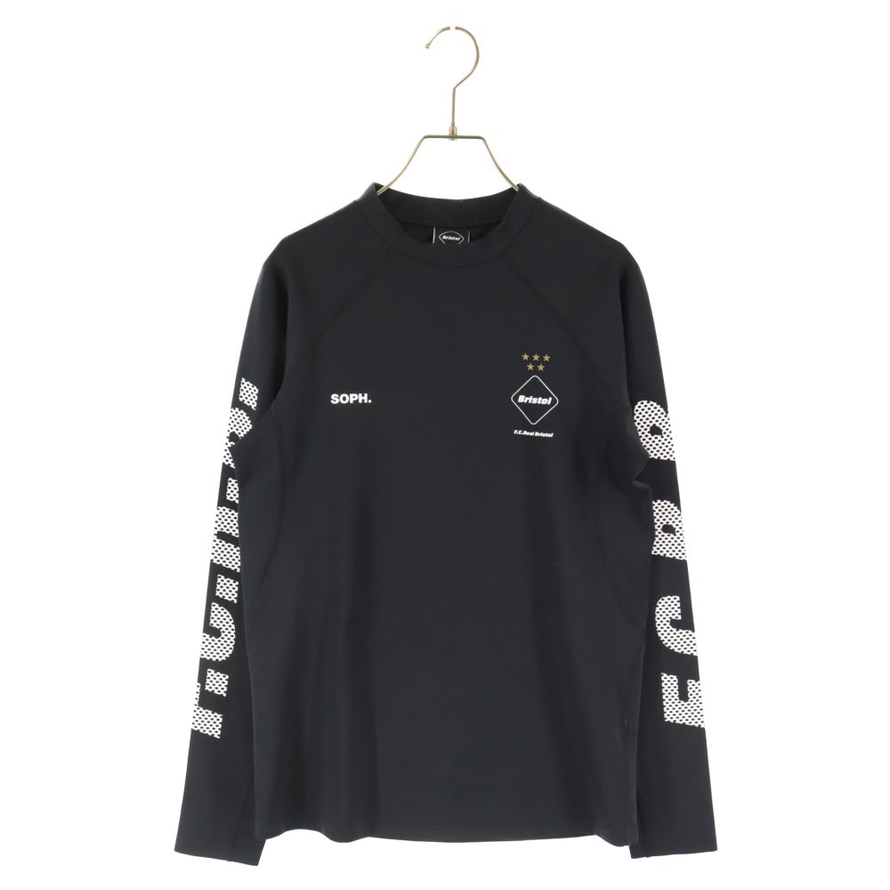 F.C.R.B./F.C.Real Bristol/FCRB (エフシーアールビー/エフシーレアルブリストル) UNDER LAYER TOP アンダー レイヤートップ FCRB-200079 ブラック - メルカリ