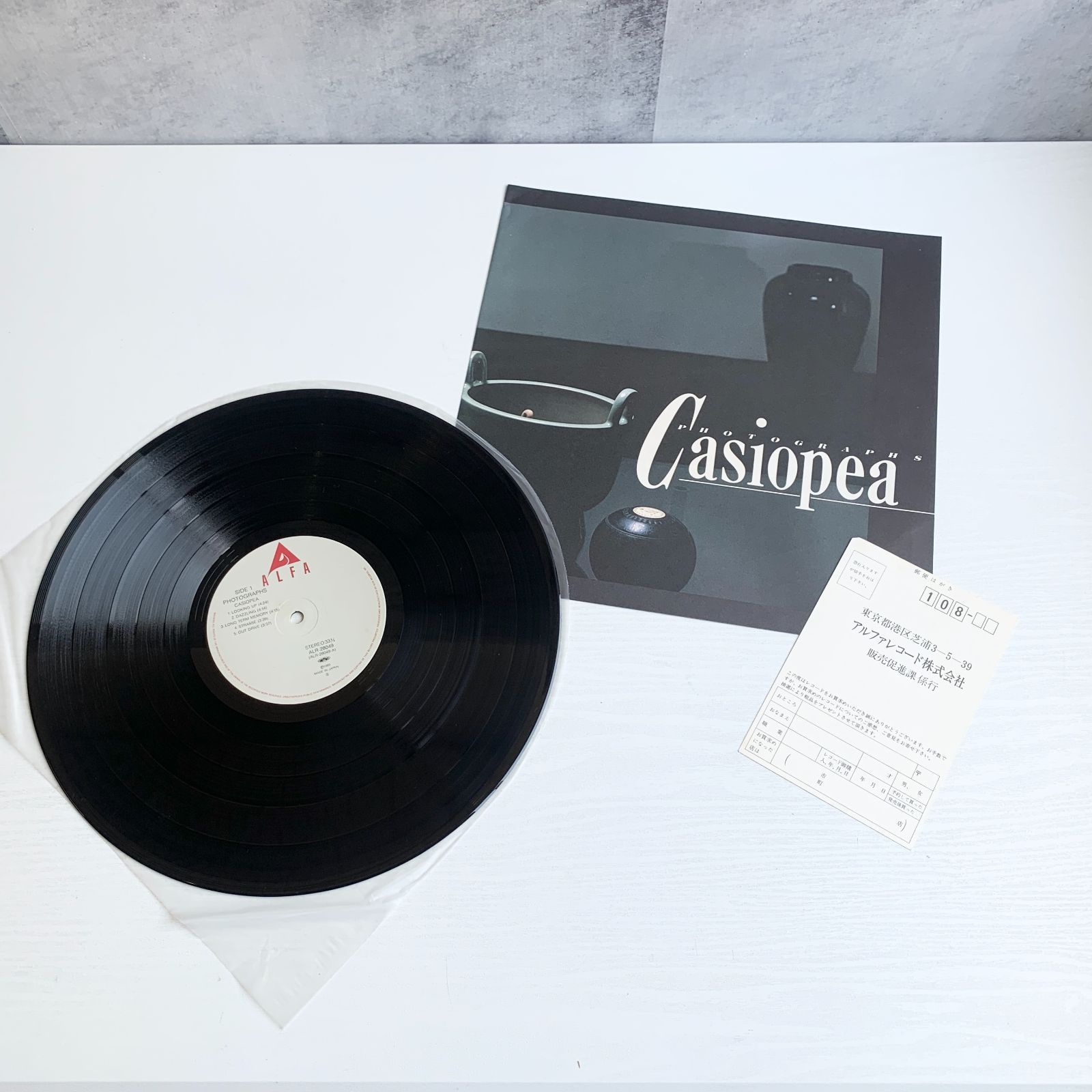 CASIOPEA カシオペア LPレコード Photographs フォトグラフス ＆ LD