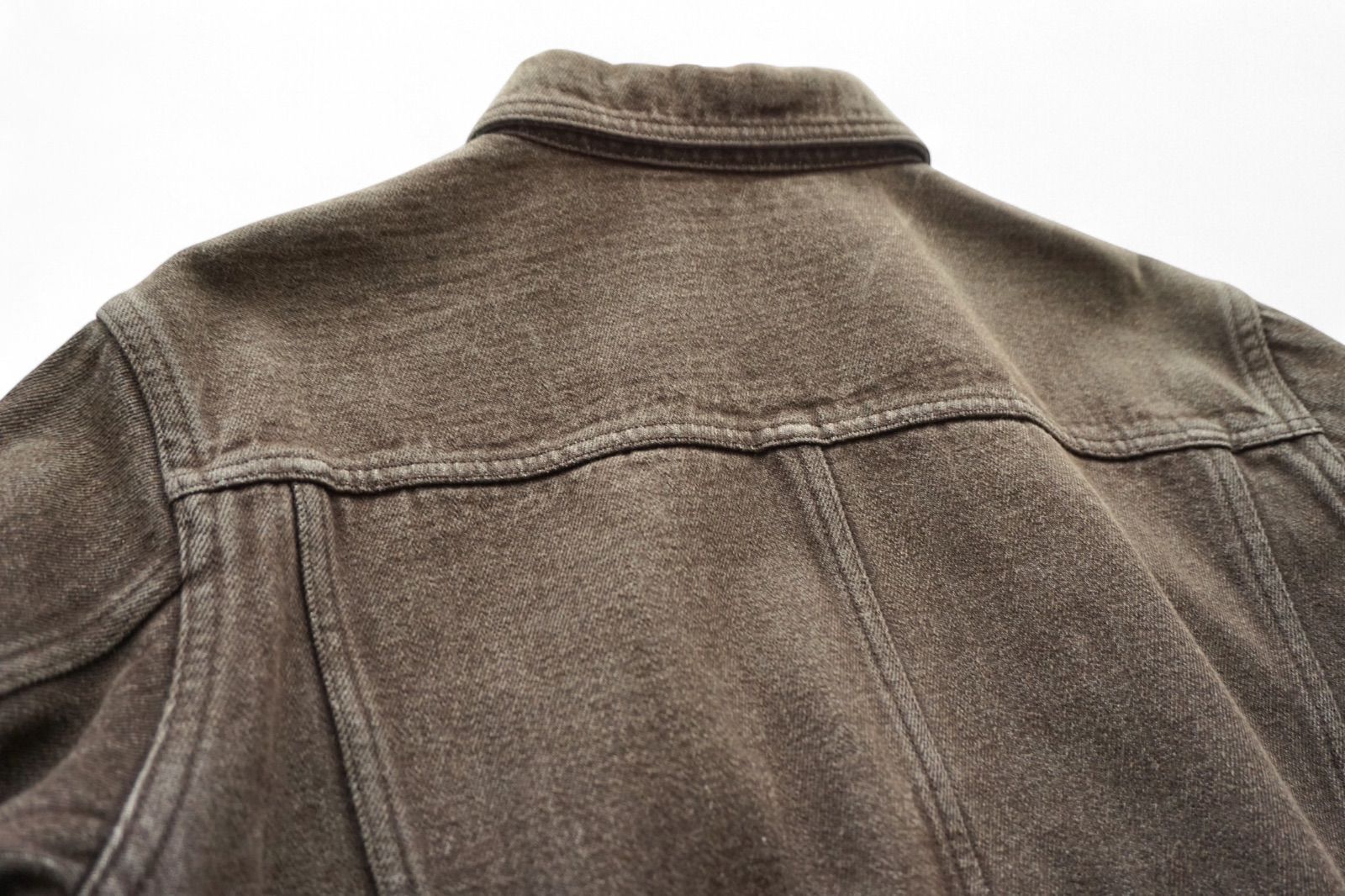 AURALEE オーラリー WASHED HARD TWIST DENIM BLOUZON ハードツィストデニムブルゾン WWW_KANDAIZUMI_COM