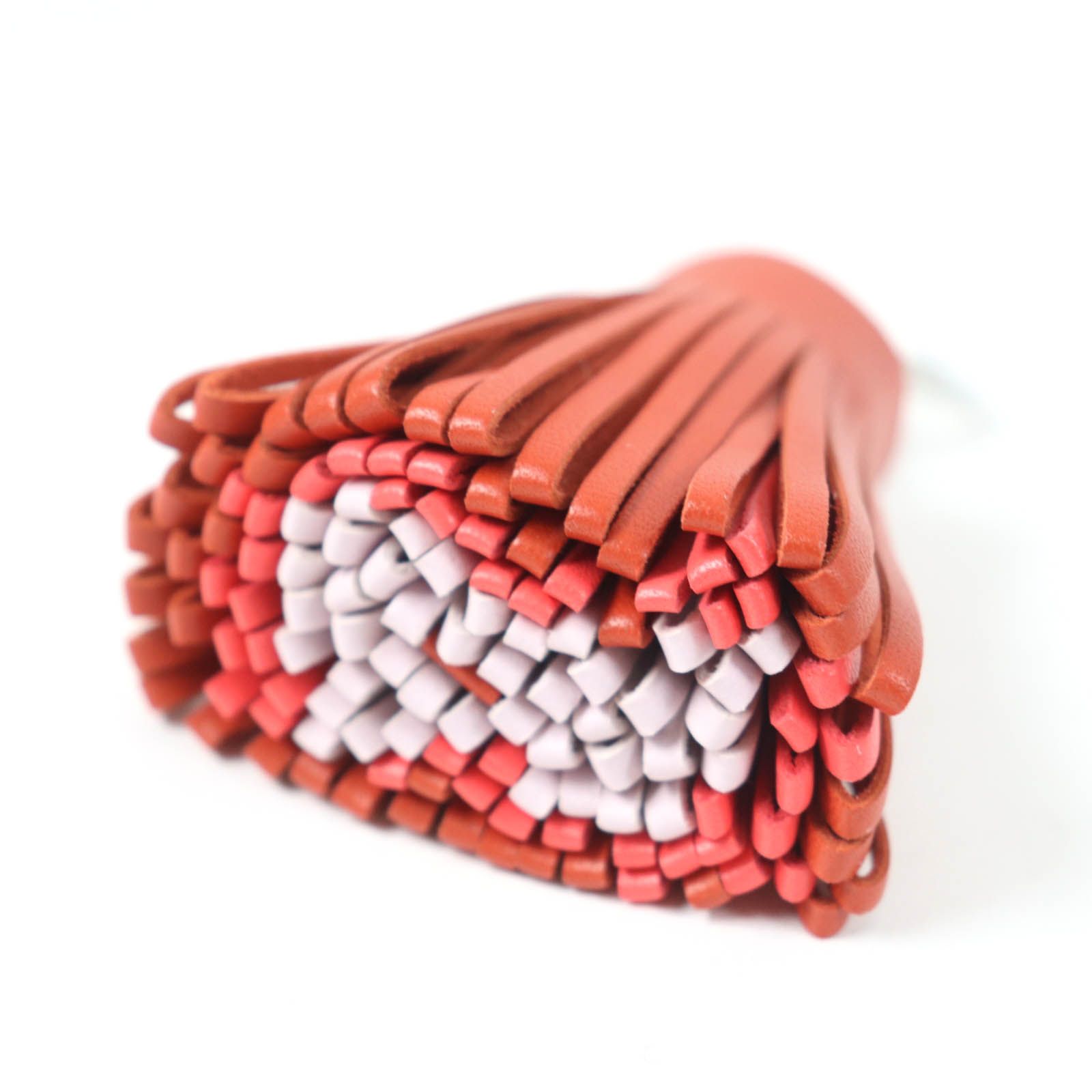 極美品☆HERMES エルメス カルメン カーネリアン ローズテキサス  